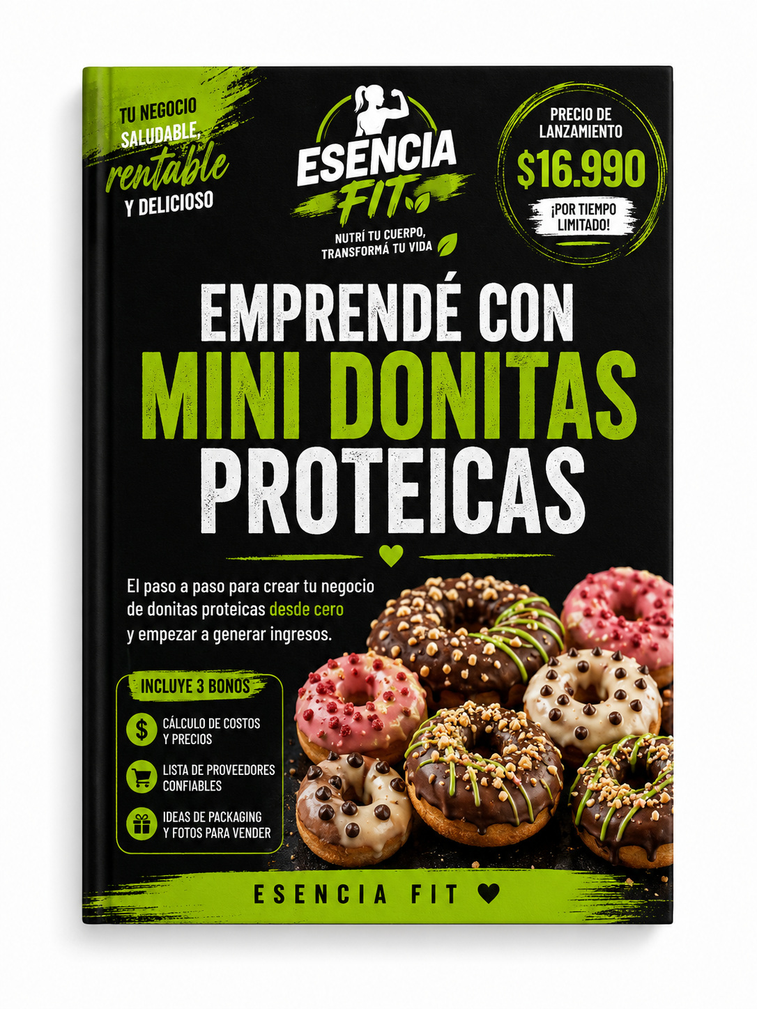 Emprende con Mini Donitas Proteicas