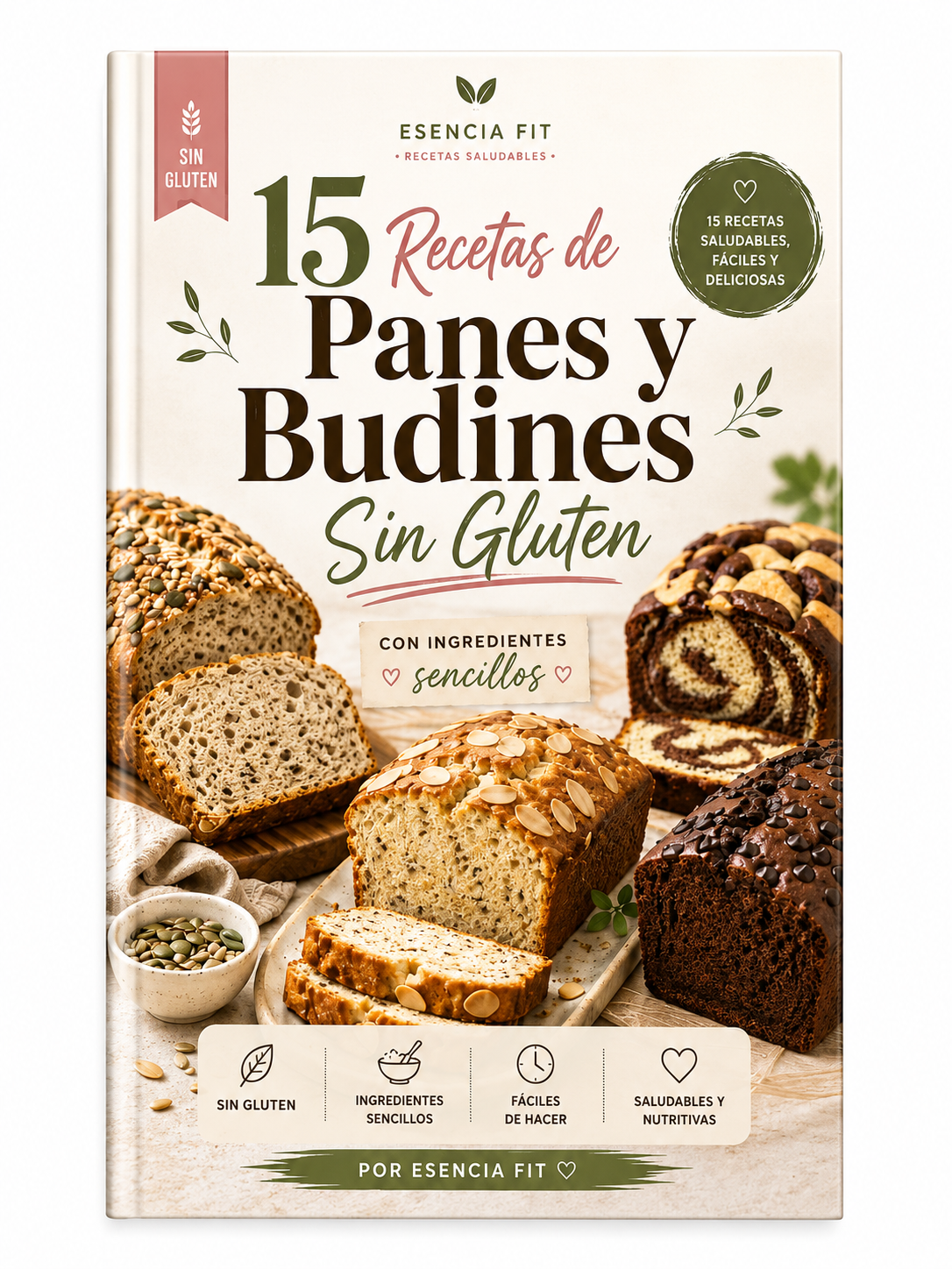 15 Recetas de Panes y Budines sin gluten